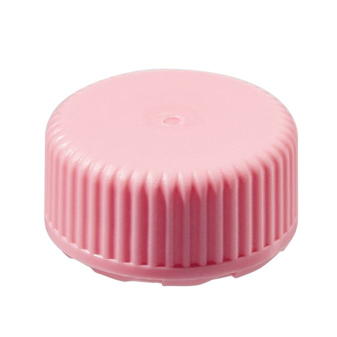 Thermo Scientific Nalgene PPCO Low-Profile Closures for Micro Packaging Vials - Nonsterile, Bulk Pack - Pink - 11 mm - Case of 1000 - 362821-1112