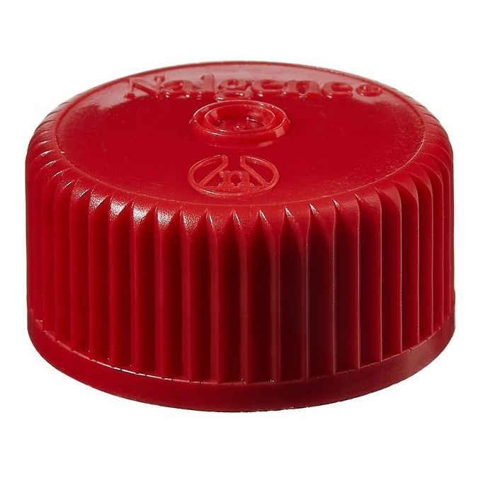 Thermo Scientific Nalgene Colored Polypropylene Closures with 28-415 Finish - 28-415 mm - Polypropylene - 500/Cs - 362150-5280