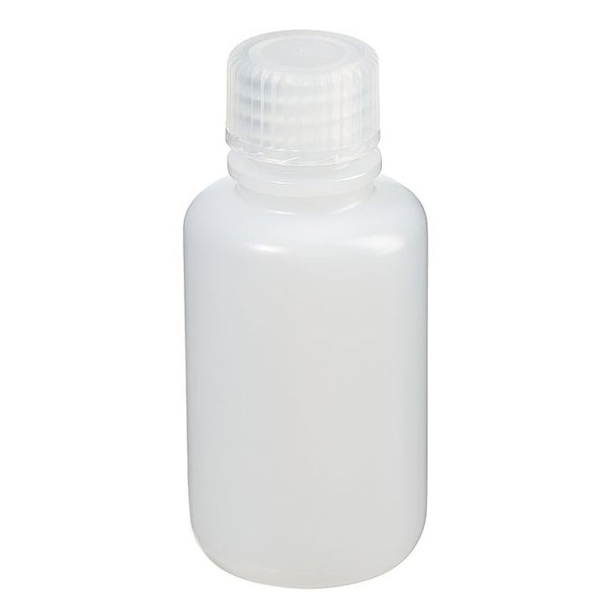 Thermo Scientific 322089-0002 Nalgene Narrow-Mouth HDPE Bottles with Closure: Shrink-Wrapped Trays, 60 mL - Natural (Case of 1050)