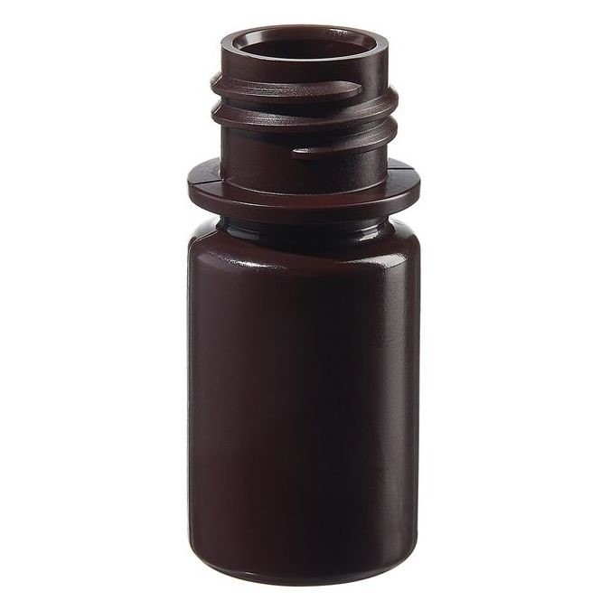 Thermo Scientific 362004-9050 Nalgene Opaque Amber HDPE Diagnostic Bottles without Closure: Bulk Pack, 15 mL - Opaque Amber (Case of 2000)