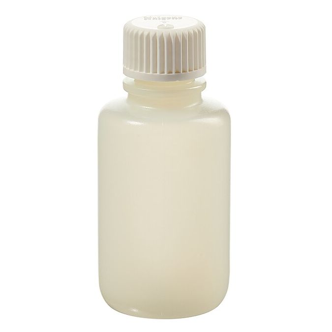 Thermo Scientific 342089-0002 Nalgene Narrow-Mouth HDPE Packaging Bottles With Closure: Sterile, Shrink-Wrapped Trays, 60 mL - Translucent (Case of 540)