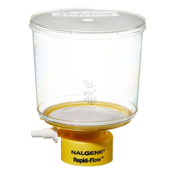 Thermo Scientific Nalgene Rapid-Flow Sterile Disposable Bottle Top Filters with PES, CN, SFCA or Nylon Membranes - 291-4545 - 75 mm