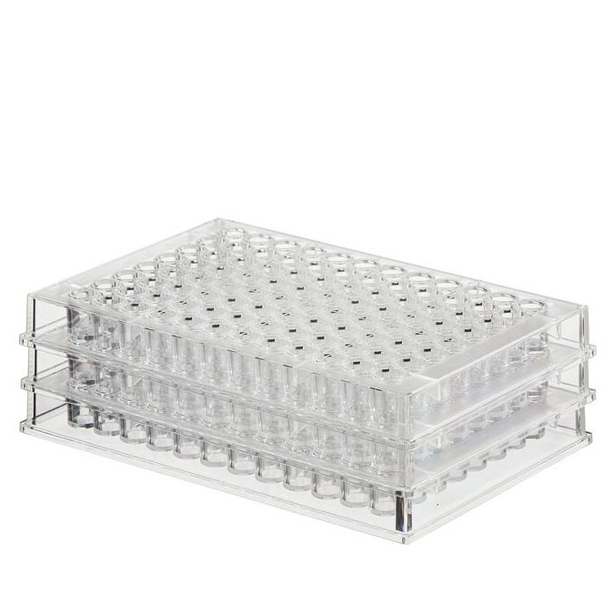 Thermo Scientific Clear Flat-Bottom Immuno Nonsterile 96-Well Plates - 96 wells - 330 μL - 95029330