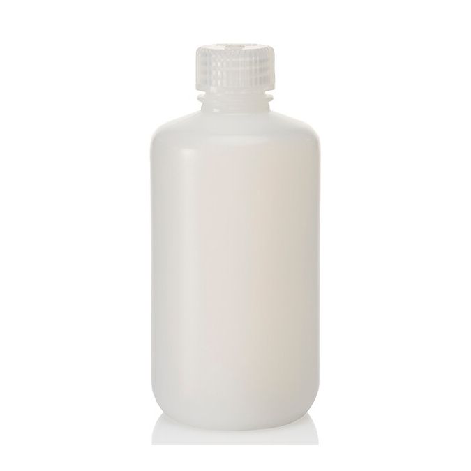 Thermo Scientific 312099-0008 Nalgene Narrow-Mouth HDPE IP2 Bottles with Closure: Bulk Pack, 250 mL - Translucent (Case of 250)