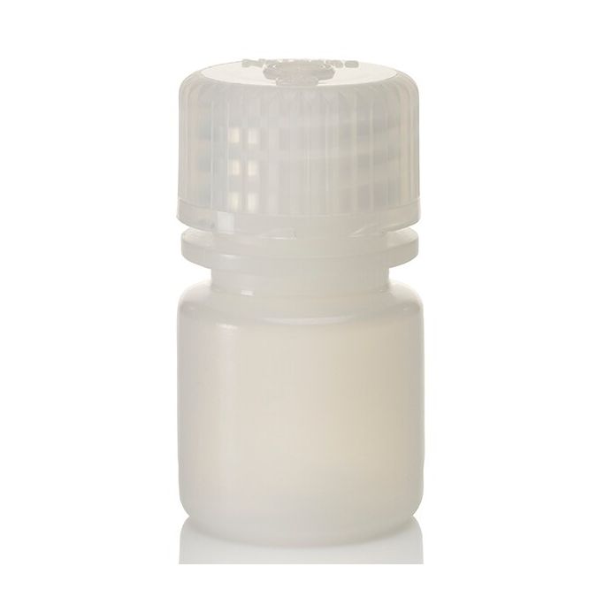 Thermo Scientific 2003-9025 Nalgene Narrow-Mouth LDPE Bottles with Closure, 8 mL - Natural (Case of 72)