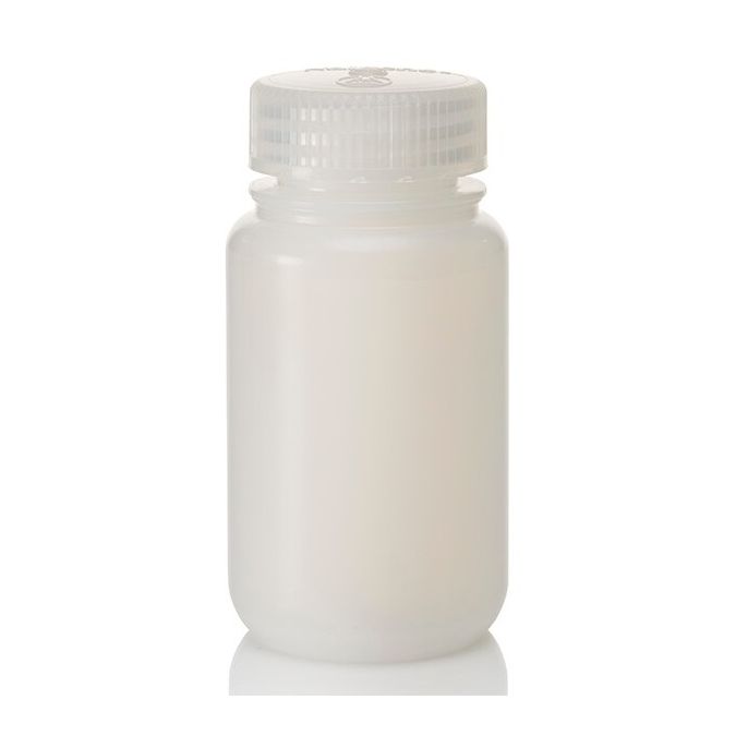 Thermo Scientific 2103-0004 Nalgene Wide-Mouth LDPE Bottles With Closure, 125 mL - Translucent (Case of 72)