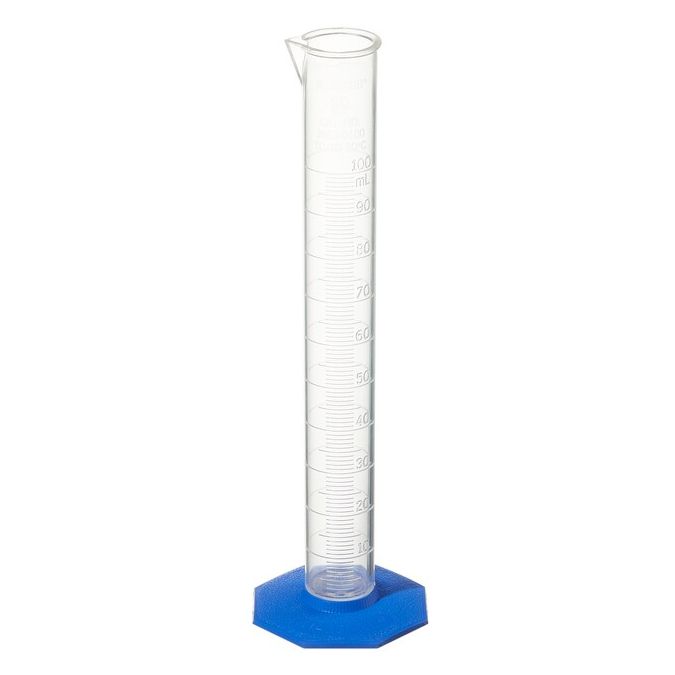 Thermo Scientific Nalgene PMP Plastic Graduated Cylinders - 3663-0100 - 100 mL - PMP