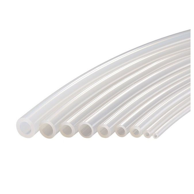 Thermo Scientific Nalgene Pharma-Grade Platinum-Cured Silicone Tubing - 1/16 in. ID, 1/8 in. OD - Case of 50 - 8600-0020