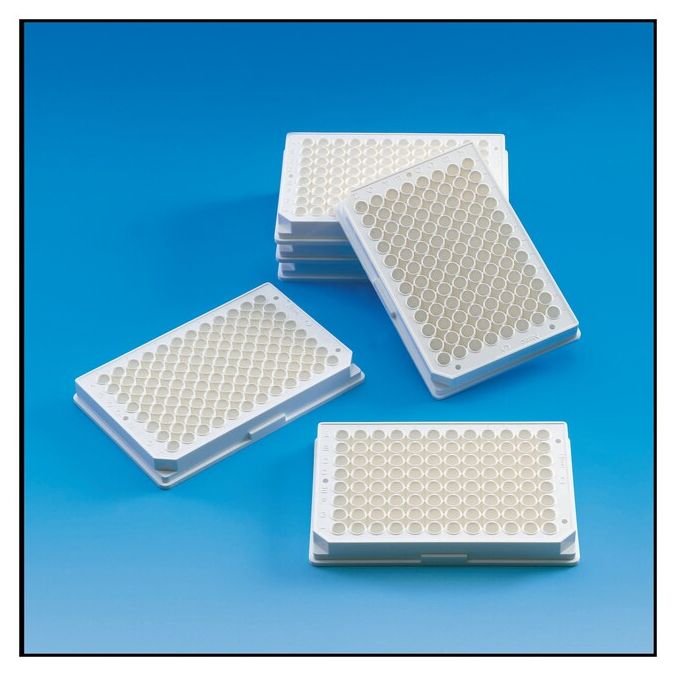 Thermo Scientific Nunc F96 MicroWell Black and White Polystyrene Plate - 96 wells - 50 to 250 mL - 236107