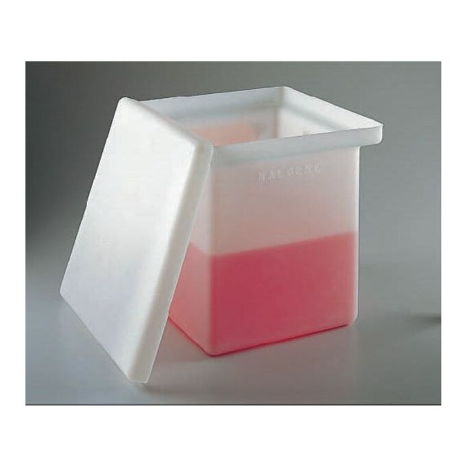 Nalgene Heavy-Duty Rectangular LLDPE Tank With Covers