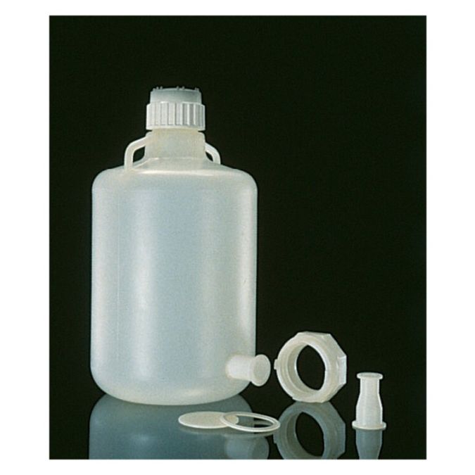 Thermo Scientific 2640-0050 Nalgene Polypropylene, Carboy with Sanitary Flange - 5.3 gal. / 20 L
