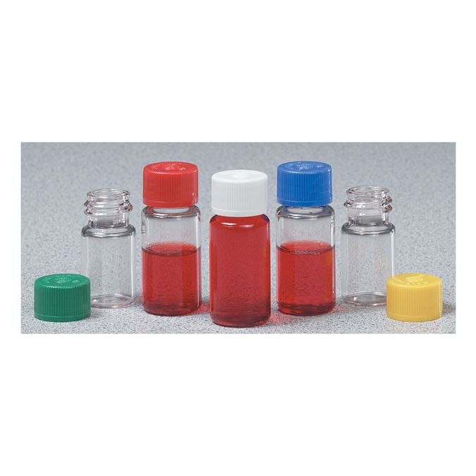 Thermo Scientific Nalgene Continuous-Thread Lined Closures for Serum Vials - Sterile, Bulk Pack - Black - 20-415 - Case of 2000 - 342158-0022