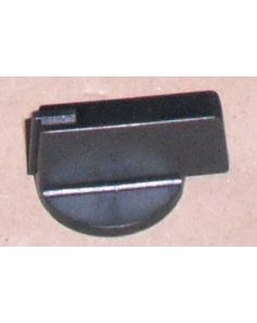 THERMO 106869 KNOB PLAST BLK W/POINT (RPO)