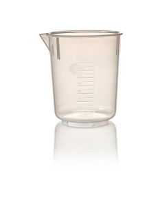 Nalgene Economy Polypropylene Griffin Low-Form Plastic Beakers, 150 mL - Natural translucent (Case of 12)