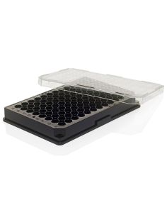 Nunc F96 MicroWell Black and White Polystyrene Plate