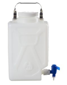 Thermo Scientific 2320-0020 Nalgene HDPE, Carboy with Spigot - 2.4 gal. / 9 L (6/Cs.)