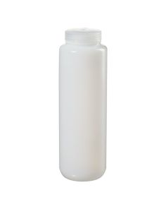 Thermo Scientific 2104-0048 Nalgene Wide-Mouth Lab Quality HDPE Bottles, 1500 mL - Translucent (Case of 24)