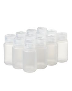 Thermo Scientific 2105-0002 Nalgene Wide-Mouth Lab Quality PPCO Bottles with Closure, 60 mL - Translucent (Case of 72)