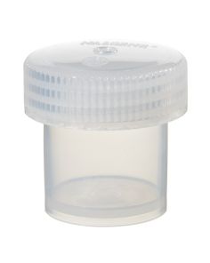 Thermo Scientific 2118-0001 Nalgene Wide-Mouth Straight-Sided PPCO Jars with Closure, 30 mL - Translucent (Case of 72)