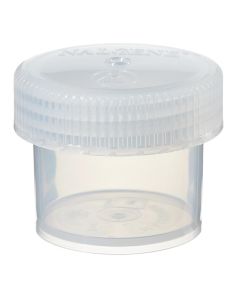 Thermo Scientific 2118-0002 Nalgene Wide-Mouth Straight-Sided PPCO Jars with Closure, 60 mL - Translucent (Case of 48)