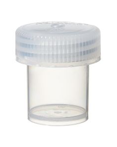 Thermo Scientific 2118-9050 Nalgene Wide-Mouth Straight-Sided PPCO Jars with Closure, 15 mL - Translucent (Case of 72)