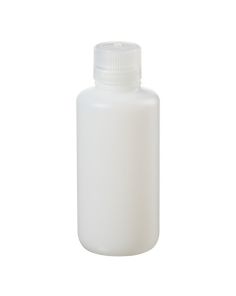 Thermo Scientific 2002-9016 Nalgene Narrow-Mouth HDPE Lab Quality Bottles with Closure, 500 mL - Translucent (Case of 48)