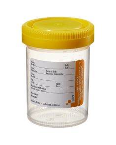 Samco Wide-Mouth Bio-Tite 120mL (4 Oz.) 53mm Specimen Containers