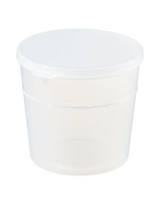 Capitol Vial Flip-Top Polypropylene Containers