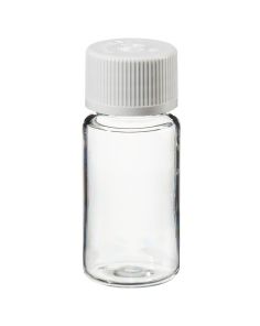 Thermo Scientific 2035-0010 Nalgene PETG Diagnostic Bottles with Closure: Sterile, 10 mL - White (Case of 100)