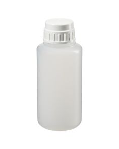 Thermo Scientific 2126-1000 Nalgene Heavy-Duty PPCO Vacuum Bottles with Closure: Lab Pack, 1 L - Natural (Case of 24)