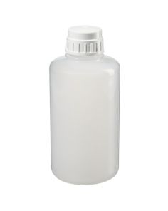 Thermo Scientific 2126-2000 Nalgene Heavy-Duty PPCO Vacuum Bottles With Closure: Lab Pack, 2 L - Natural (Case of 12)