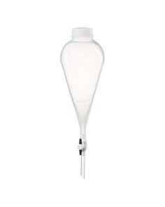 Nalgene Separatory Funnels made with Teflon fluoropolymer with Closure made with Tefzel