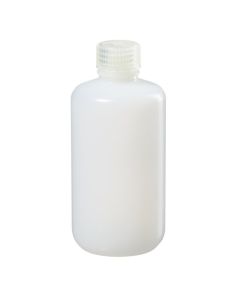 Thermo Scientific 2099-0008 Nalgene Narrow-Mouth HDPE IP2 Bottles, 250 mL - Translucent (Case of 72)