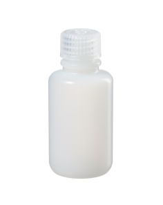 Thermo Scientific 2099-0002 Nalgene Narrow-Mouth HDPE IP2 Bottles, 60 mL - Translucent (Case of 72)