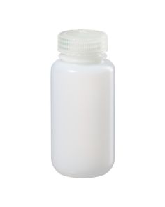 Thermo Scientific 2199-0008 Nalgene Wide-Mouth HDPE IP2 Bottles, 250 mL - Translucent (Case of 72)