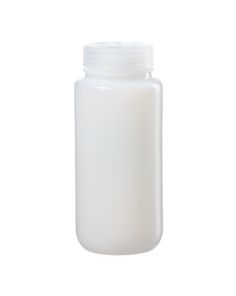 Thermo Scientific 2199-0016 Nalgene Wide-Mouth HDPE IP2 Bottles, 500 mL - Translucent (Case of 48)