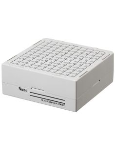 Thermo Scientific 374187 CryoBoxes, 100 (1 to 1.8 mL Vials) - Gray (Case of 24)