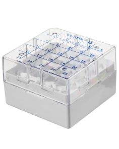 Thermo Scientific 5025-0505 CryoBoxes, 25 (1.2 and 2 mL Vials) - White (Case of 48)