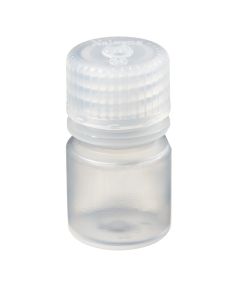 Thermo Scientific 322006-9025 Nalgene Natural PPCO Diagnostic Bottles with Closure: Tray Pack, 8 mL - Translucent (Case of 1500)