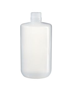 Thermo Scientific 2203-0005 Nalgene Large Narrow-Mouth PPCO Bottles with Closure, 2 L - Translucent (Case of 6)
