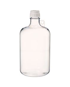 Thermo Scientific DS2205-0020 Nalgene Narrow-Mouth Polycarbonate Bottles with Closure, 8 L - Clear (Each)