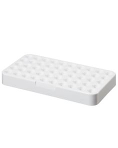 Thermo Scientific 5030-0510 CryoTube Holders, 50 Cryogenic Tubes - White (Case of 4)