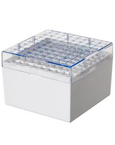 Thermo Scientific 5027-0909 CryoBoxes, 81 (5 mL Vials) - White (Case of 24)