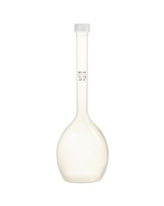Nalgene Class B Polymethypentene (PMP) Volumetric Flasks With Screw Caps