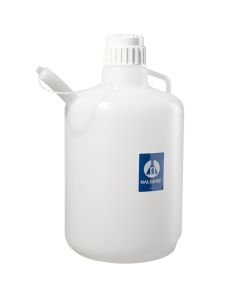 Thermo Scientific 2340-0050 Nalgene LDPE Safety Dispensing Jugs with Closure, 20 L - Translucent (Case of 4)