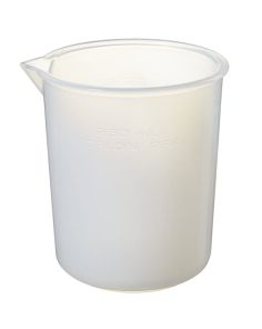 Nalgene Griffin Low-Form PFA Plastic Beakers, 250 mL - Natural translucent (Case of 6)