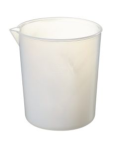 Nalgene Griffin Low-Form PFA Plastic Beakers, 1000 mL - Natural translucent (Case of 4)