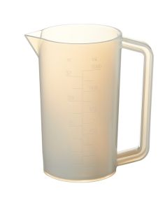 Nalgene PFA Graduated Plastic Beakers with Handles, 1000 mL - Natural translucent (Each)
