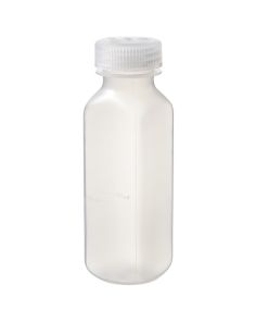 Thermo Scientific 2505-0380 Nalgene PPCO Dilution Bottles with Closure, 205 mL - Clear (Case of 48)
