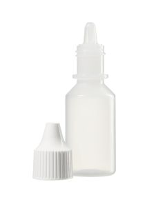 Thermo Scientific 2750-9050 Nalgene Dropper Bottles with Control Dispensing Tip, 15 mL - Translucent (Case of 25)